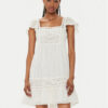 TWINSET Лятна рокля 241TT3170 Екрю Regular Fit за Жени цена