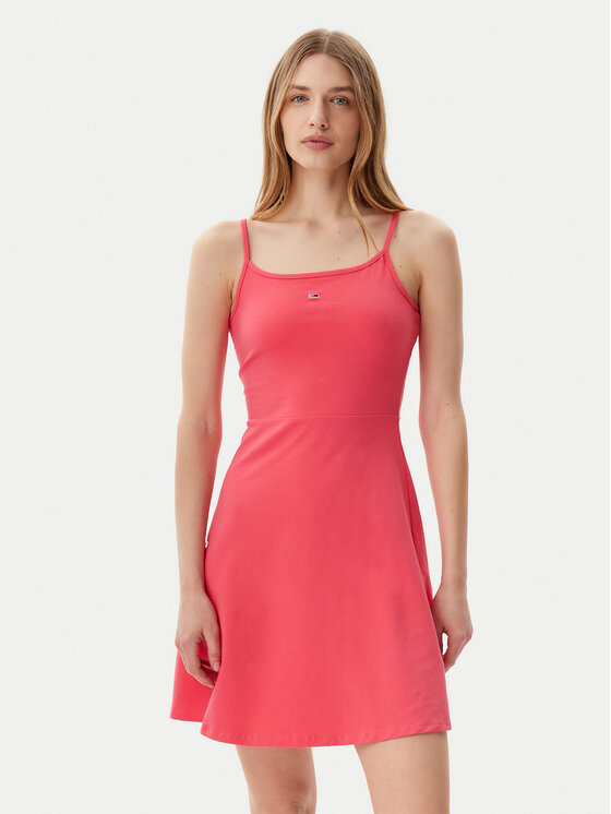 Лятна рокля Tommy Jeans за Жени цена