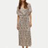Vero Moda Лятна рокля Menny 10303701 Бежов Loose Fit за Жени цена