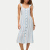 Vero Moda Лятна рокля Linn 10322614 Светлосиньо Regular Fit за Жени цена