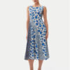 Weekend Max Mara Лятна рокля Cubano 2515621062 Син Relaxed Fit за Жени цена