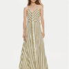 YAS Лятна рокля Savanna 26035342 Зелен Regular Fit за Жени цена