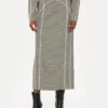 Gestuz Макси пола Pippa 10908667 Сив Slim Fit за Жени цена