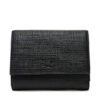 Calvin Klein Малък дамски портфейл Ck Daily Medium Trifold_Tex K60K612945 Черен за Жени цена