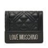 LOVE MOSCHINO Малък дамски портфейл JC5601PP1MLA000B Черен за Жени цена