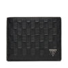 Guess Малък мъжки портфейл SMMADL LEA20 Черен за Мъже цена