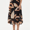 DKNY Миди пола P4EN0X38 Черен Oversize за Жени цена