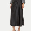 Guess Миди пола Anastasia W4BD56 WGIG2 Черен Regular Fit за Жени цена