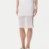 PINKO Миди пола Trivor 104892 A2EB Бял Regular Fit за Жени цена