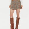 Tommy Hilfiger Мини пола WW0WW43013 Кафяв Regular Fit за Жени цена