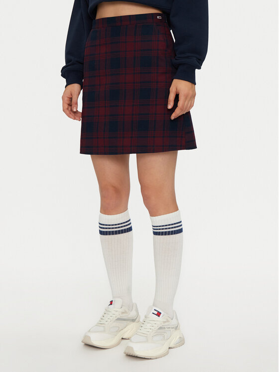 Мини пола Tommy Jeans за Жени цена