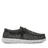 Hey Dude Мокасини Wally Sport Knit 40536-066 Черен за Мъже цена