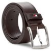Tommy Hilfiger Мъжки колан New Denton Belt 4.0 E367863162 Кафяв за Мъже цена