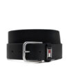 Tommy Jeans Мъжки колан Tjm Scanton 4.0 AM0AM13361 Черен за Мъже цена
