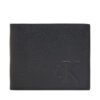 Calvin Klein Jeans Мъжки портфейл Sculpted Impression Billfod Cc LV04G1022G Черен за Мъже цена