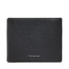 Calvin Klein Мъжки портфейл Modern Bus Bifold 5Cc W/Coin K50K512867 Черен за Мъже цена