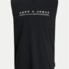 Jack&Jones Мъжки топ Charge 12274740 Черен Relaxed Fit за Мъже цена