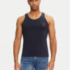Versace Мъжки топ AUU01012 1A1001 Тъмносин Regular Fit за Мъже цена