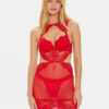 Guess Нощница Monica O4BX17 KCC70 Червен Regular Fit за Жени цена