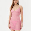 Guess Нощница O5RX02 KCLB0 Розов Slim Fit за Жени цена