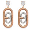 Furla Обици Ooh WJ00207-K21000-0391S-1-008-20-CN-J Розово злато за Жени цена