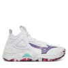 Mizuno Обувки за зала Wave Momentum 3 Mid V1GC2317 Бял за Унисекс цена