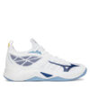Mizuno Обувки за зала Wave Dimension V1GA2240 Бял за Унисекс цена