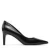 Calvin Klein Обувки на ток Heel Pump 70 - Brush L HW0HW02446 Черен за Жени цена