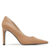 Calvin Klein Обувки на ток Heel Pump 90 - Lth HW0HW02336 Кафяв за Жени цена