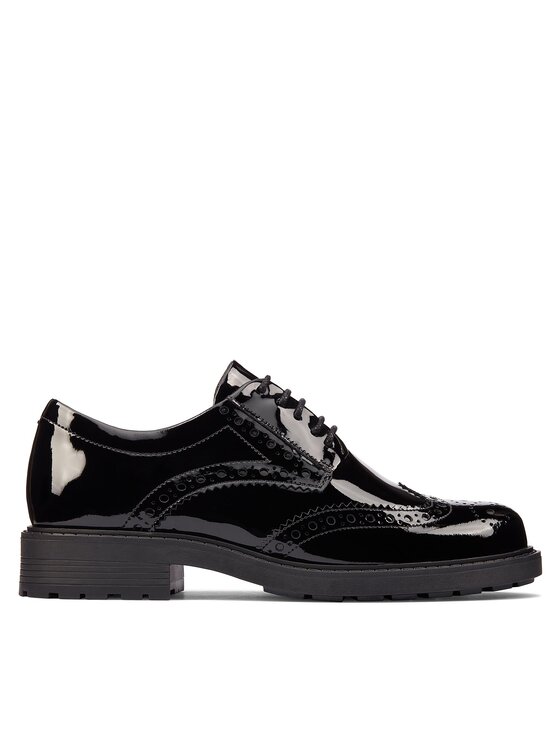 Clarks Оксфордки Orinoco2 Limit 26163620 Черен за Жени цена
