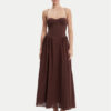 BARDOT Официална рокля 59786DB Кафяв Regular Fit за Жени цена