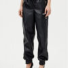 Karl Lagerfeld Jeans Панталони от имитация на кожа A1W10059 Черен Regular Fit за Жени цена