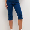 Kaffe Панталони тип капри Vicky 10505521 Син Slim Fit за Жени цена