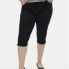 Vero Moda Curve Панталони тип капри Cjune 10303171 Черен Slim Fit за Жени цена