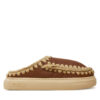 Mou Пантофи Eskimo Bold Clog FW411010B Кафяв за Жени цена