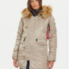 Alpha Industries Парка 113007 Кафяв Regular Fit за Жени цена