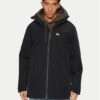 Quiksilver Парка Overcast 3K EQYJK04087 Черен Regular Fit цвят на ниска цена