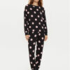 Kate Spade Пижама KSI92714 Черен Regular Fit за Жени цена