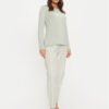Selmark Пижама P9173 Зелен Relaxed Fit за Жени цена