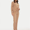Selmark Пижама P9873 Бежов Relaxed Fit за Жени цена
