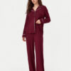 Tommy Hilfiger Пижама UW0UW05558 Червен Relaxed Fit за Жени цена