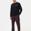 Tommy Hilfiger Пижама UM0UM03360 Тъмносин Regular Fit за Мъже цена