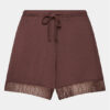 Femilet by Chantelle Пижамени шорти Jazz FNA570 Кафяв Regular Fit за Жени цена