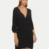 Roxy Плажна рокля Seaside Sky ERJX603386 Черен Regular Fit за Жени цена