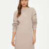 Calvin Klein Jeans Плетена рокля J20J224834 Бежов Relaxed Fit за Жени цена