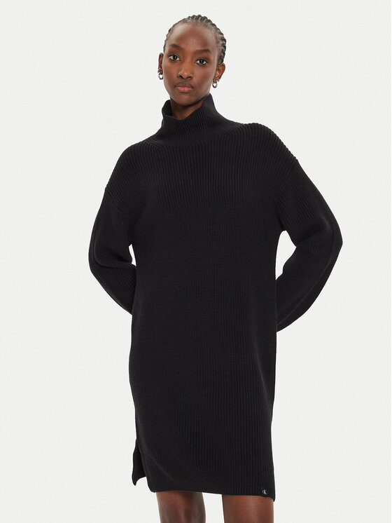 Плетена рокля Calvin Klein Jeans за Жени цена