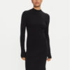 Calvin Klein Плетена рокля K20K207499 Черен Slim Fit за Жени цена