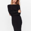 Calvin Klein Плетена рокля Iconic K20K205753 Черен Slim Fit за Жени цена