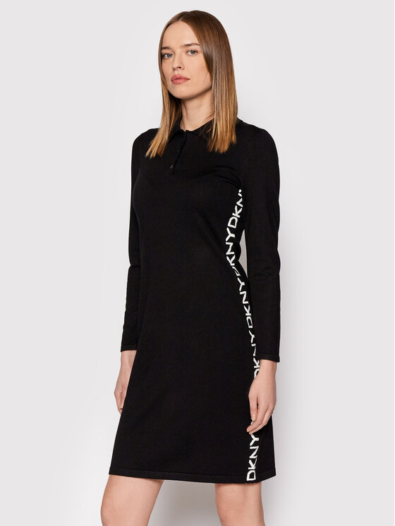 Плетена рокля DKNY за Жени цена