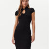 Guess Плетена рокля W5GK46 Z3L10 Черен Slim Fit за Жени цена